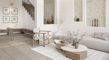 ỨNG DỤNG PHONG CÁCH THIẾT KẾ NỘI THẤT ĐỊA TRUNG HẢI CHO NHÀ PHỐ